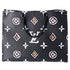 Louis Vuitton Onthego GM Wild at Heart Tote Bag Black Pink Monogram Canvas